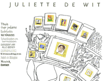 Tablet Screenshot of juliettedewit.nl